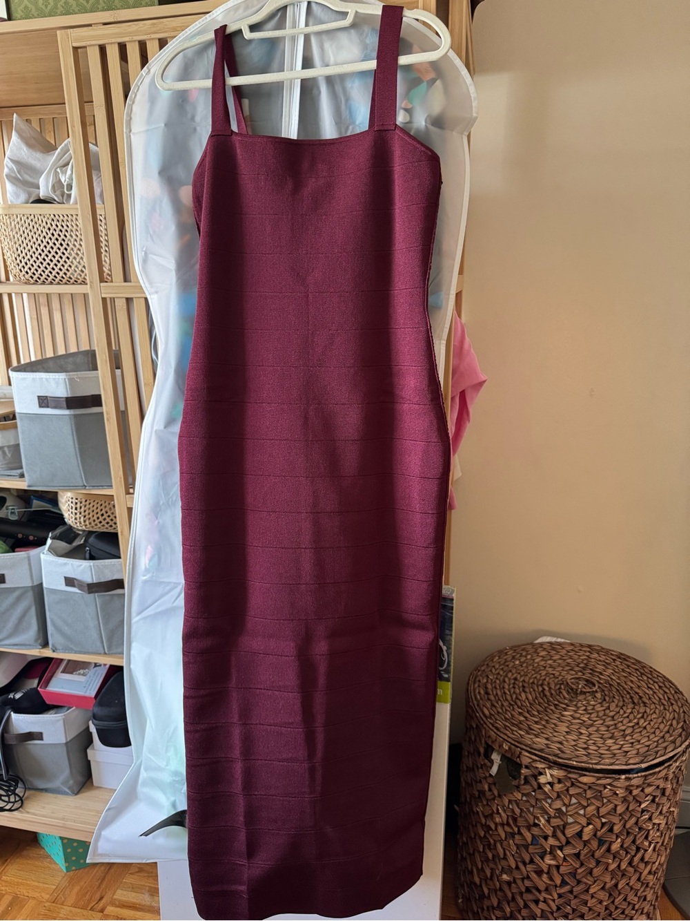 GUESS Women's Bandage Maxi Dress US L Current Season